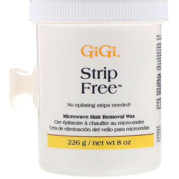 Воск для удаления волос в микроволновой печи без полосок, 8 унций (226 г) Gigi Spa