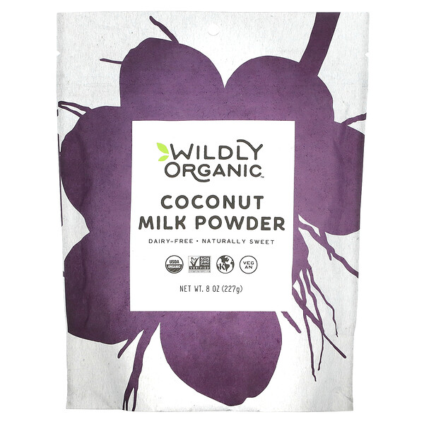 Сухое кокосовое молоко, 8 унций (227 г) Wildly Organic