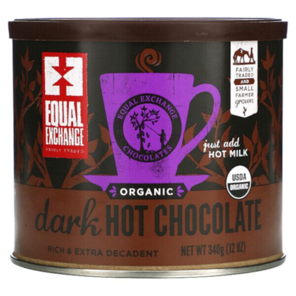 Органический темный горячий шоколад, 12 унций (340 г) Equal Exchange