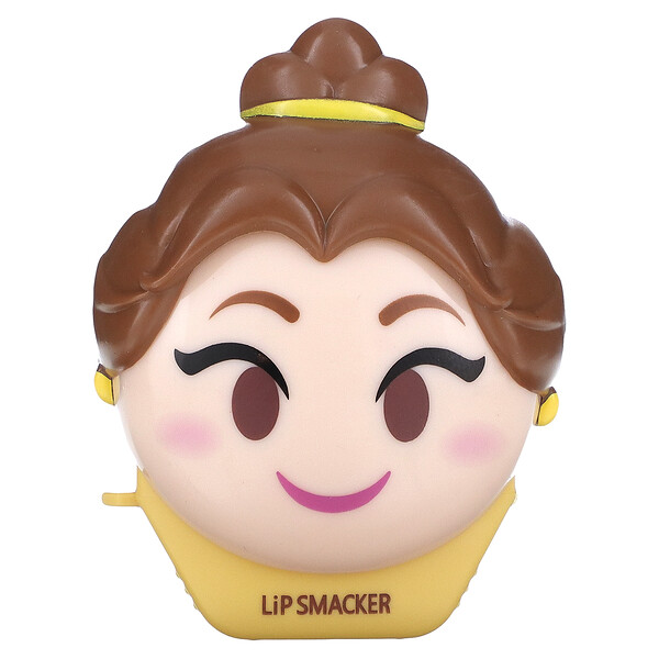 Бальзам для губ Disney Emoji, Belle, #LastRosePetal, 0,26 унции (7,4 г) Lip Smacker