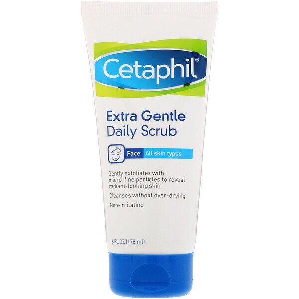 Extra Gentle Daily Scrub, 6 жидких унций (178 мл) Cetaphil