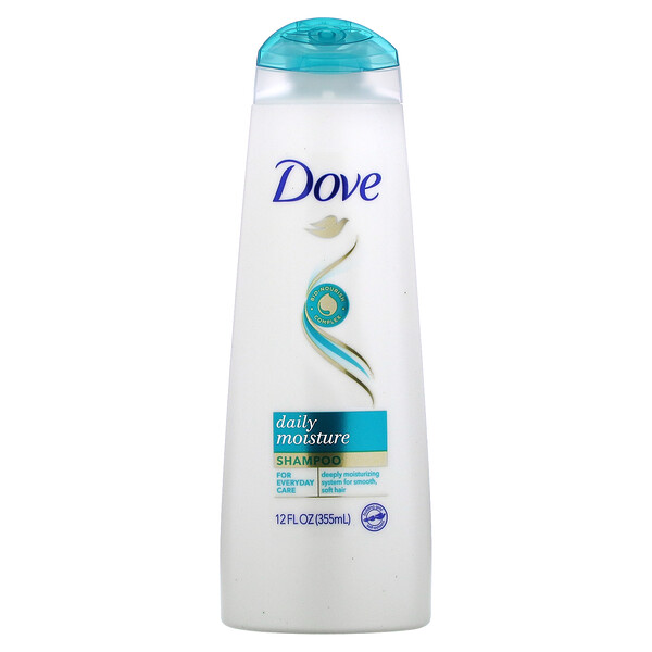 Nutritive Solutions, Ежедневный увлажняющий шампунь, для нормальных, сухих волос, 12 жидких унций (355 мл) Dove