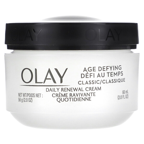 Age Defying, Классический ежедневный обновляющий крем, 2 жидких унции (60 мл) Olay