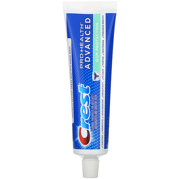 Pro Health, Передовая зубная паста с фтором, защита десен, 5,1 унции (144 г) Crest