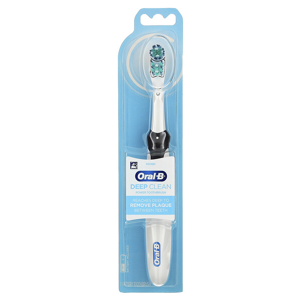 Deep Clean, Электрическая зубная щетка, 1 зубная щетка на батарейке Oral-B
