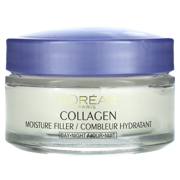 Collagen Moisture Filler, дневной/ночной крем, 1,7 унции (48 г) L'oreal