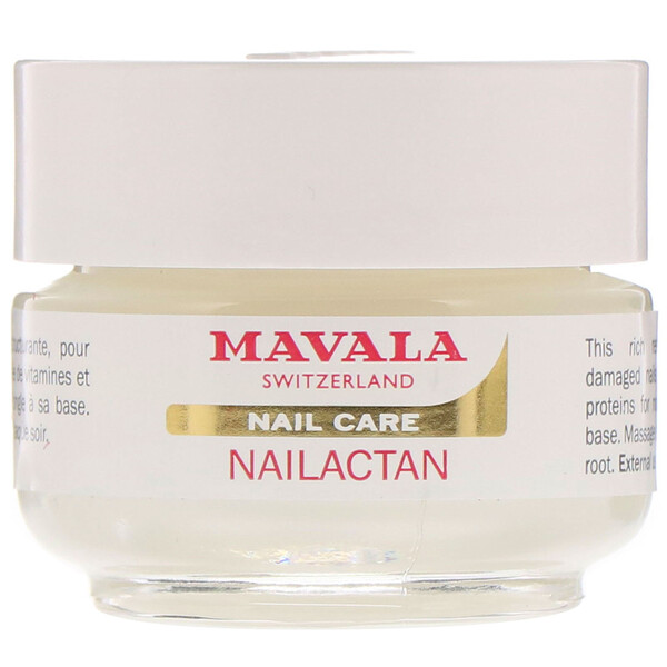 Nailactan, Питательный крем для ногтей, 0,5 унции (15 мл) Mavala