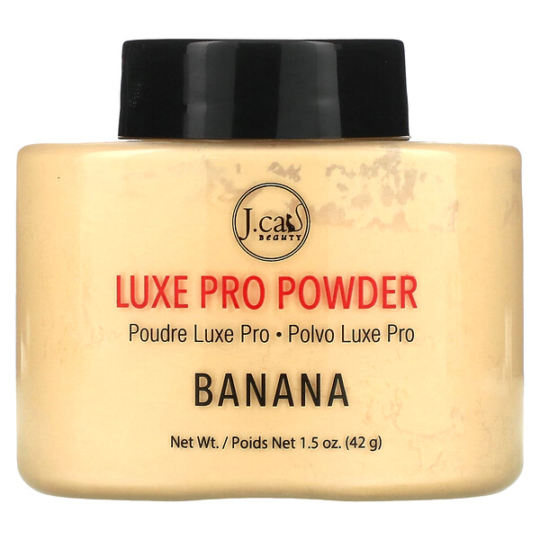 Luxe Pro Powder, LPP101 Банан, 1,5 унции (42 г) J.Cat Beauty