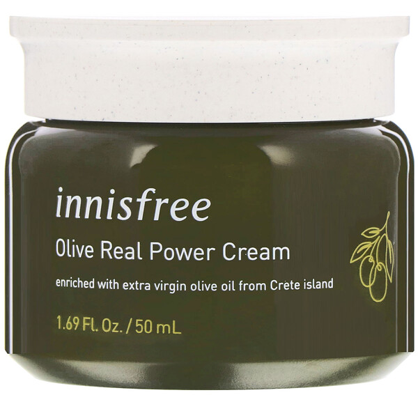 Крем Olive Real Power, 1,69 жидких унций (50 мл) Innisfree