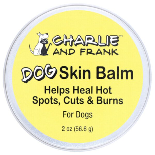 Бальзам для кожи собаки, 2 унции (56,6 г) Charlie and Frank