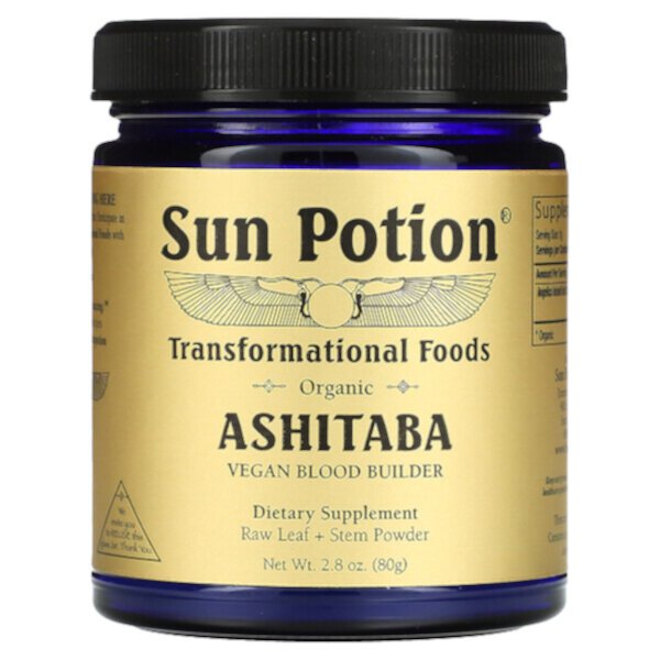 Органический ашитаба, 2,8 унции (80 г) Sun Potion