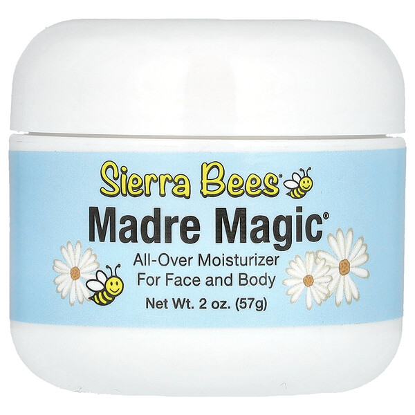 Madre Magic, Универсальный бальзам с маточным молочком и прополисом, 2 жидких унции (57 мл) Sierra Bees