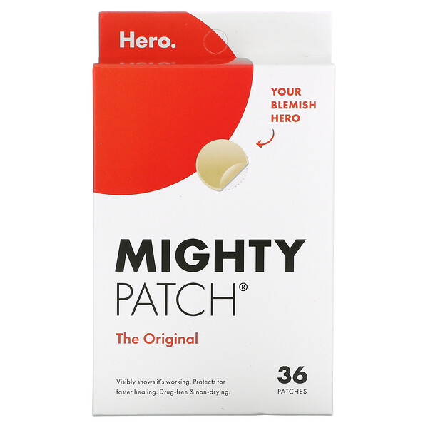 Mighty Patch, The Original, 36 патчей Hero Cosmetics