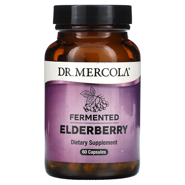 Органическая ферментированная бузина, 60 таблеток Dr. Mercola