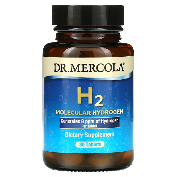 Молекулярный водород H2, 30 таблеток Dr. Mercola