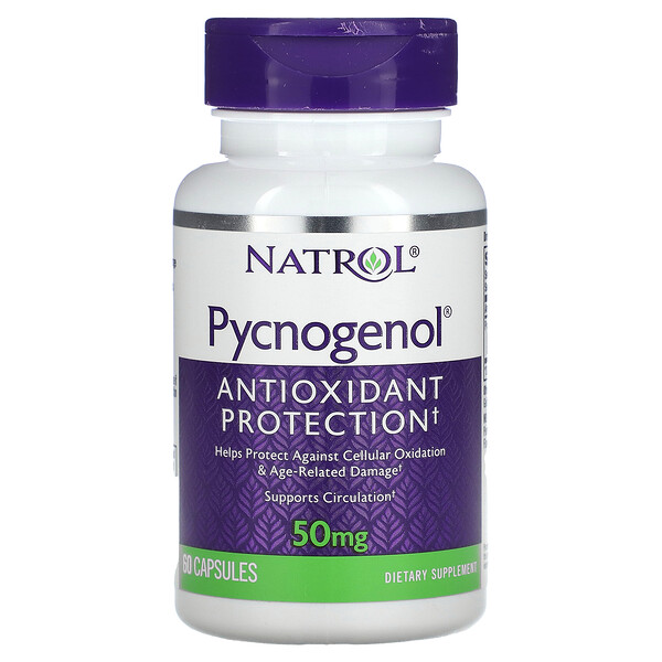 Pycnogenol - 50 мг - 60 капсул - Natrol Natrol