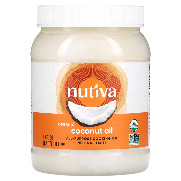 Органическое Кокосовое Масло для Всех Целей - 1.6 л - Nutiva Nutiva