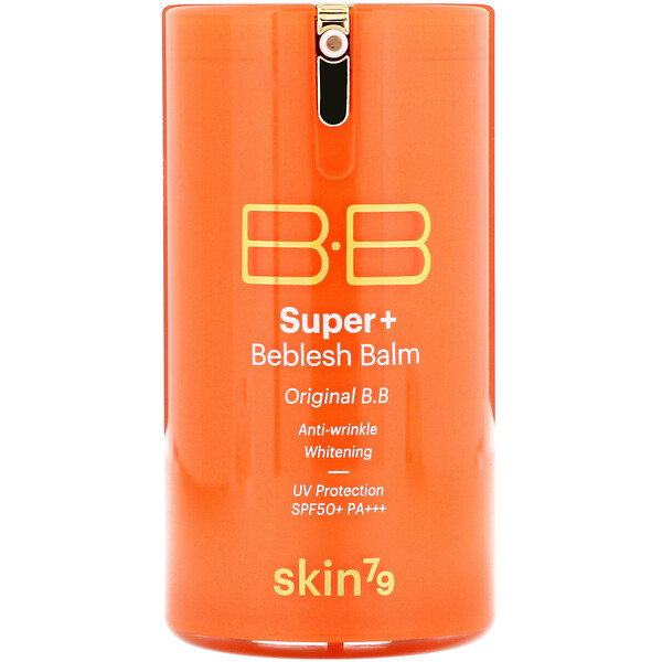 Бальзам Super+ Beblesh, Original B.B, SPF 50+, PA+++, Оранжевый, 40 мл Skin79