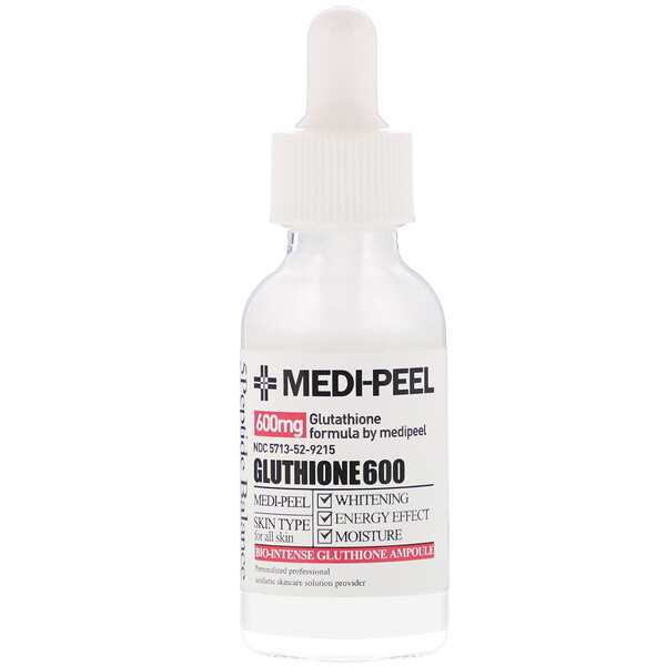 Bio-Intense Gluthione, 600 белых ампул, 1,01 ж. унц. (30 мл) Medi-Peel
