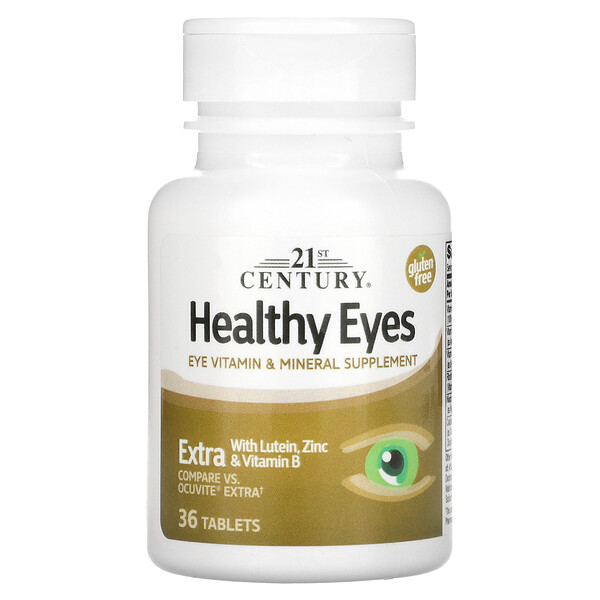 Healthy Eyes, Extra, 36 таблеток 21st Century