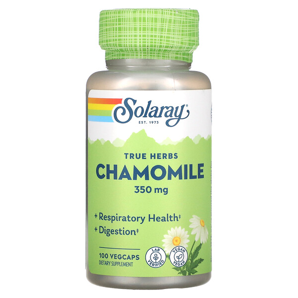 Chamomile, 350 mg , 100 VegCaps Solaray