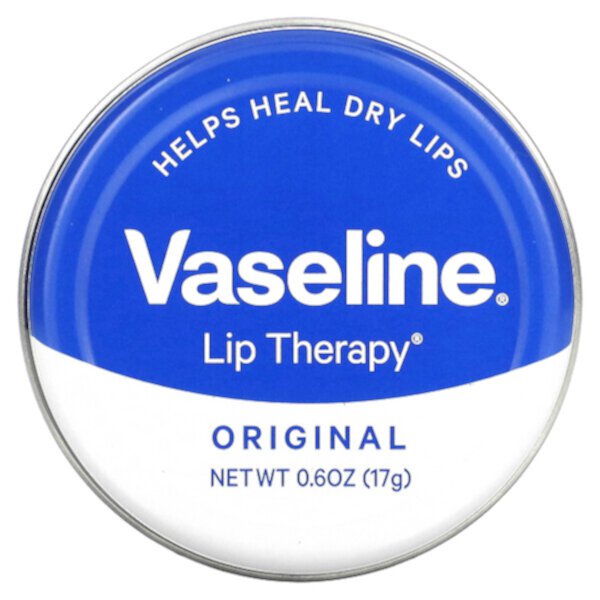 Lip Therapy, оригинал, 0,6 унции (17 г) Vaseline
