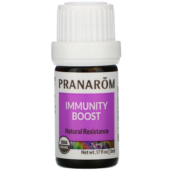 Эфирное масло, повышение иммунитета, 0,17 жидких унций (5 мл) Pranarom