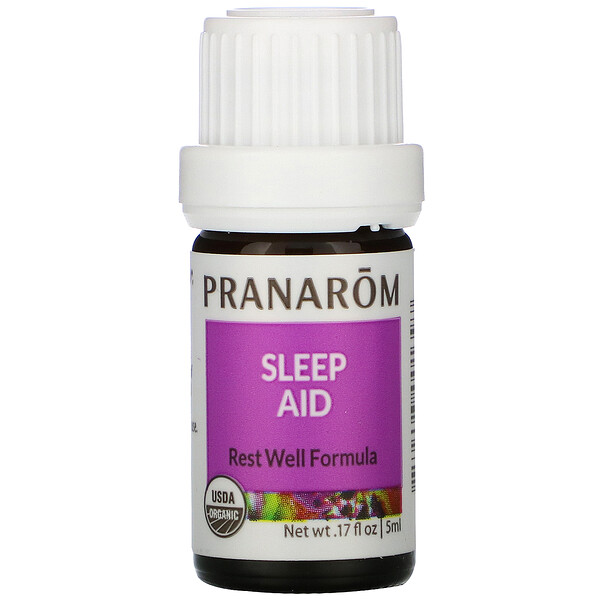 Эфирное масло, средство для сна, 0,17 жидких унций (5 мл) Pranarom