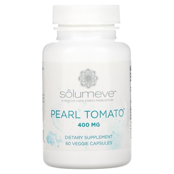 Pearl Tomato, Поддержка здоровой кожи, 400 мг, 60 растительных капсул Solumeve