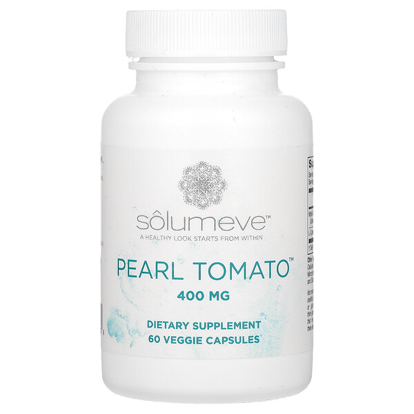 Pearl Tomato, Поддержка здоровой кожи, 400 мг, 60 растительных капсул Solumeve