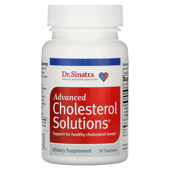 Advanced Cholesterol Solutions, 30 капсул Dr. Sinatra
