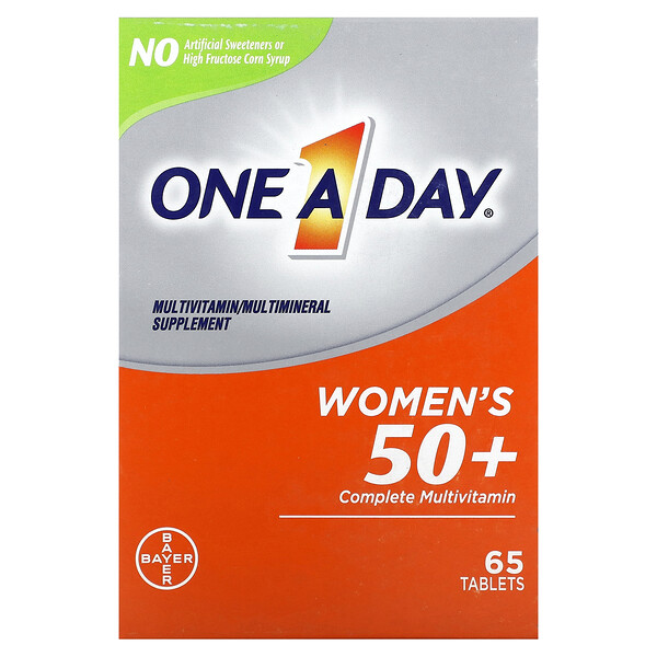 Мультивитамин для женщин 50+ - 65 таблеток - One-A-Day One-A-Day