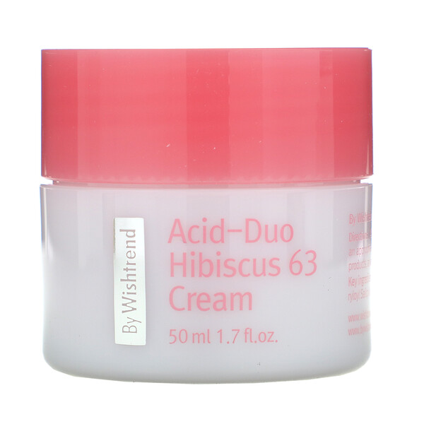 Крем Acid-Duo Hibiscus 63, 1,7 ж. унц. (50 мл) By Wishtrend