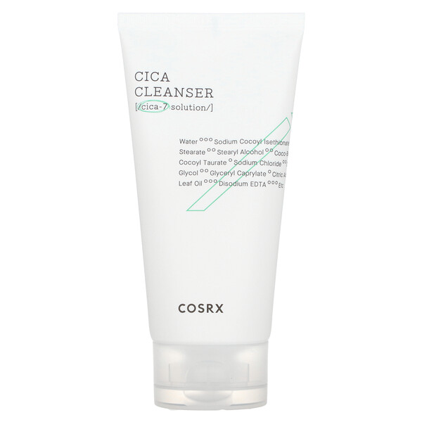 Cica Cleanser, раствор Cica-7, 5,07 жидких унций (150 мл) Cosrx
