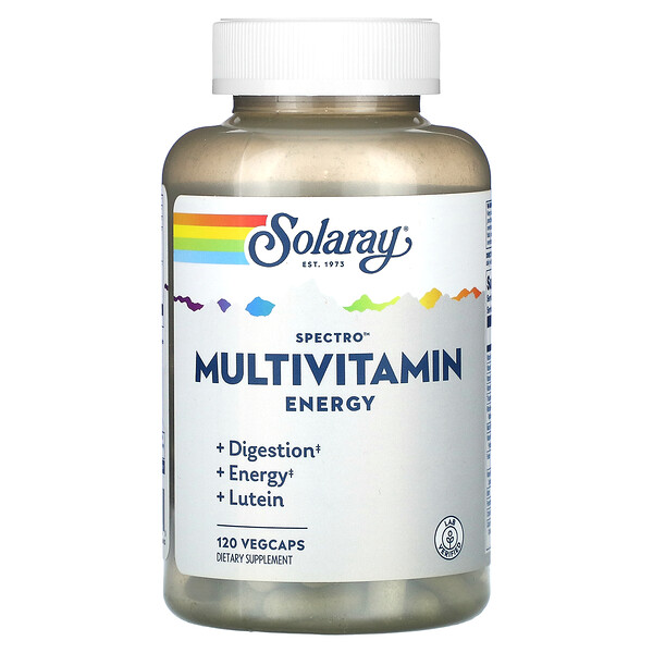 Мультивитамины Spectro Energy, 120 растительных капсул Solaray