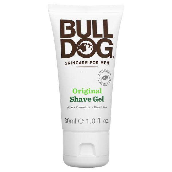 Оригинальный гель для бритья, 1 жидкая унция (30 мл) Bulldog Skincare For Men