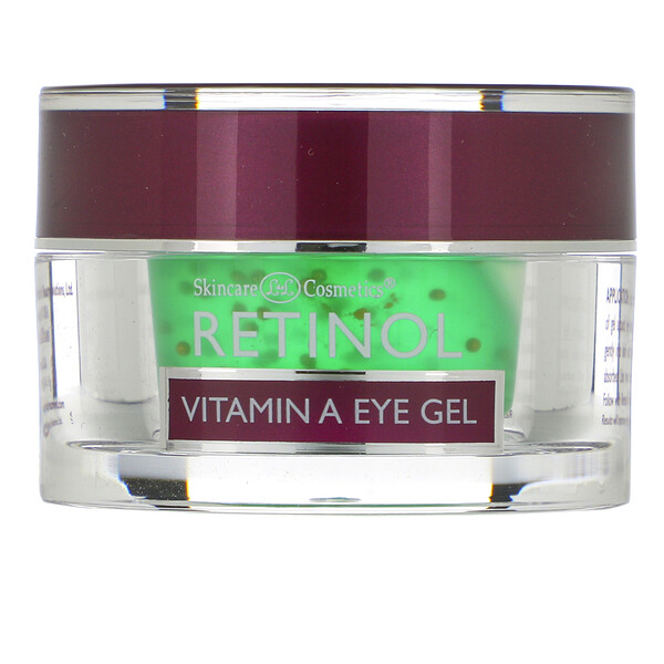 Гель для глаз с ретинолом и витамином А, 0,5 унции (15 г) Skincare LdeL Cosmetics Retinol