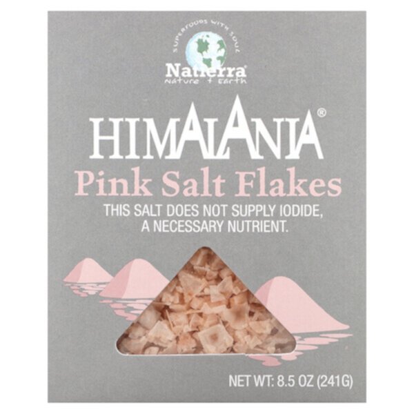 Himalania, Хлопья розовой соли, 8,5 унций (241 г) Himalania