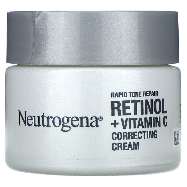 Rapid Tone Repair, Корректирующий крем с ретинолом и витамином С, 1,7 унции (48 г) Neutrogena