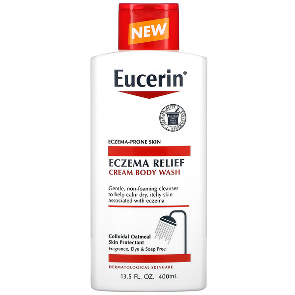Eczema Relief, крем-гель для душа, 13,5 жидких унций (400 мл) Eucerin