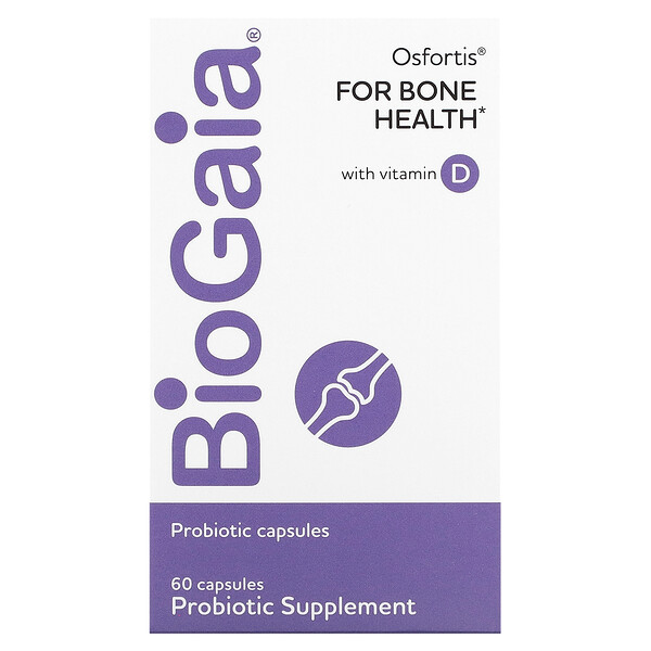 Osfortis с Витамином D - 60 капсул - BioGaia BioGaia
