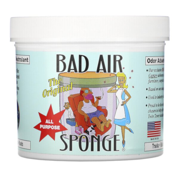 Губка Bad Air, 30 унций (0,85 кг) Bad Air Sponge