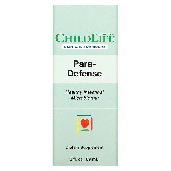 Para-Defense, Здоровый кишечный микробиом, 2 жидких унции (59 мл) ChildLife