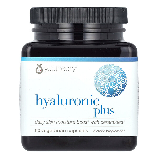 Hyaluronic Plus, 60 Vegetarian Capsules (Вегетарианские капсулы) Youtheory