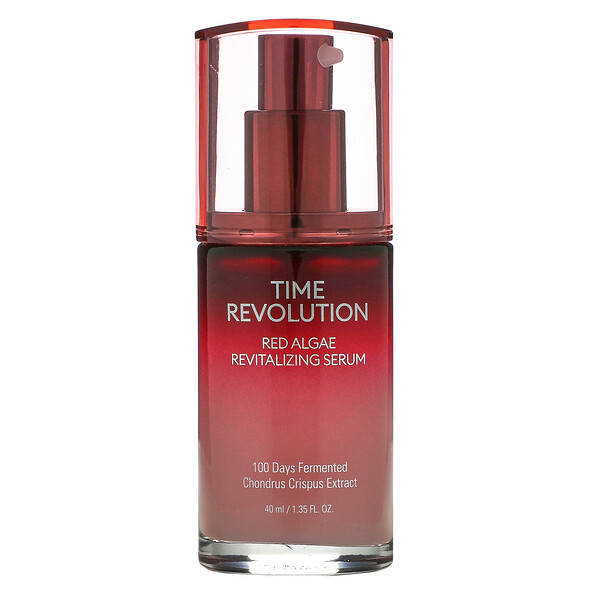 Time Revolution, Восстанавливающая сыворотка с красными водорослями, 1,35 ж. унц. (40 мл) Missha