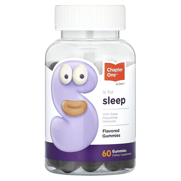 S is for Sleep, с мелатонином, регулирующим сон, со вкусом, 60 жевательных конфет CHAPTER ONE