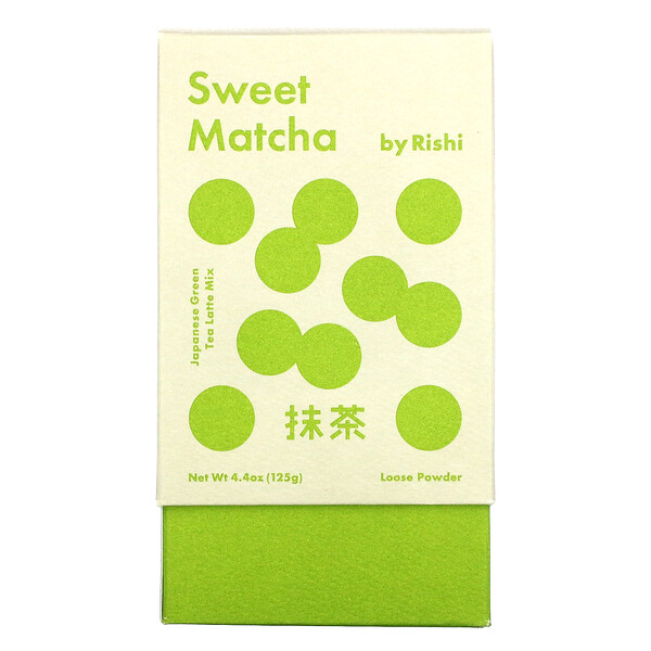 Sweet Matcha, рассыпчатый порошок, 4,4 унции (125 г) Rishi Tea