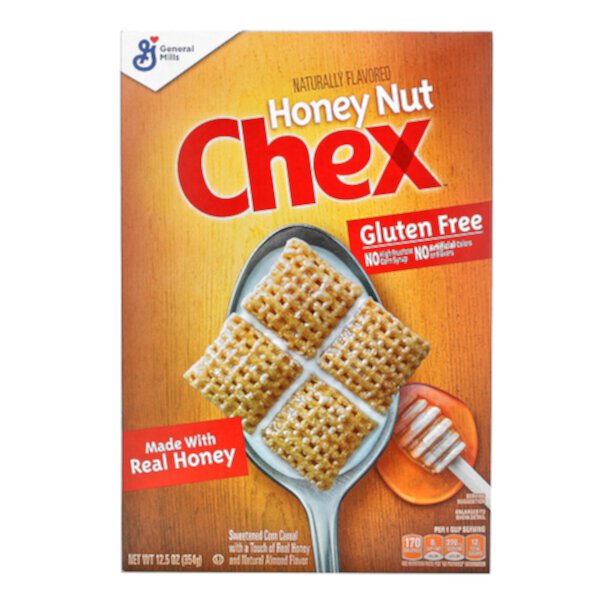 Honey Nut Chex, без глютена, 12,5 унций (354 г) General Mills
