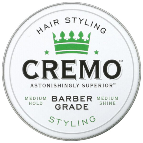 Крем для укладки волос Premium Barber Grade, Styling, 4 унции (113 г) Cremo