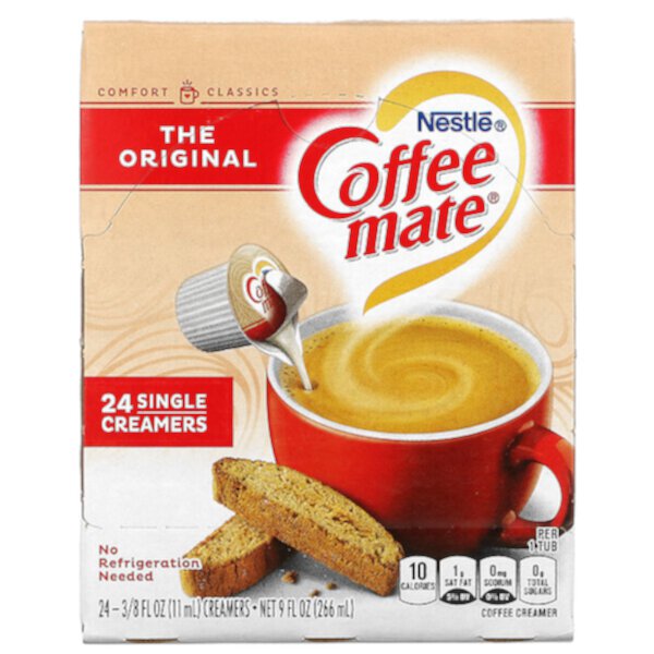 Жидкие сливки для кофе, оригинальные, 24 шт. Coffee Mate